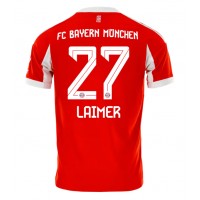 Camiseta Bayern Munich Konrad Laimer #27 Primera Equipación Replica 2025-26 mangas cortas